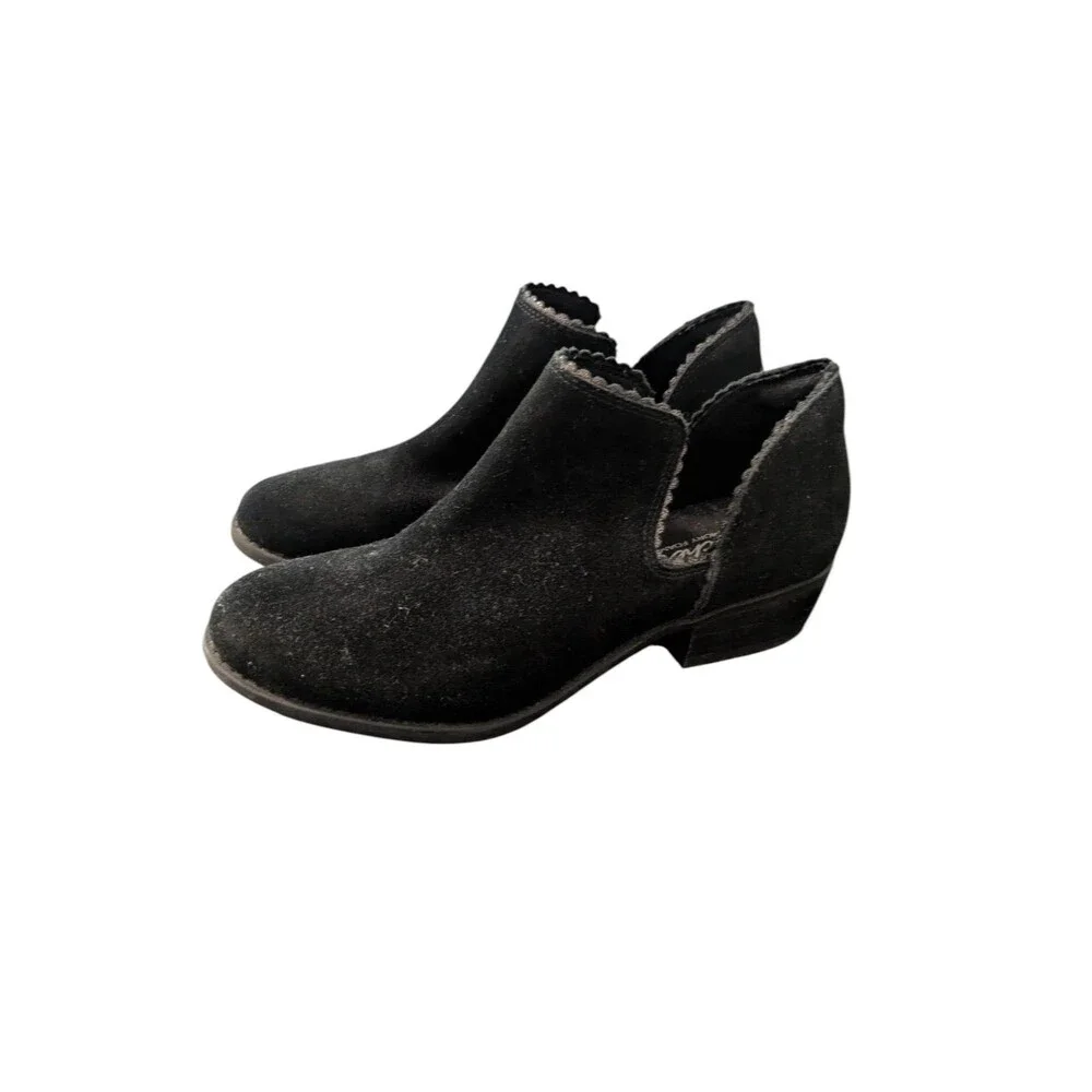 Skechers Texas Ankle Boots Black Water Repellent Women's 9